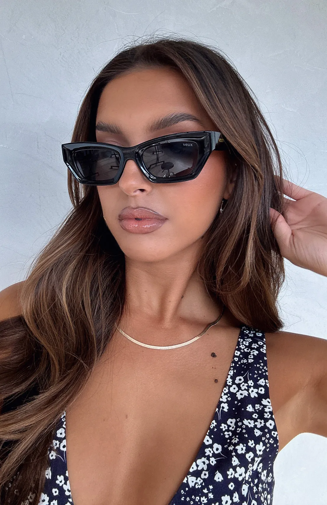 Josie Sunglasses Black sold by White Fox Boutique