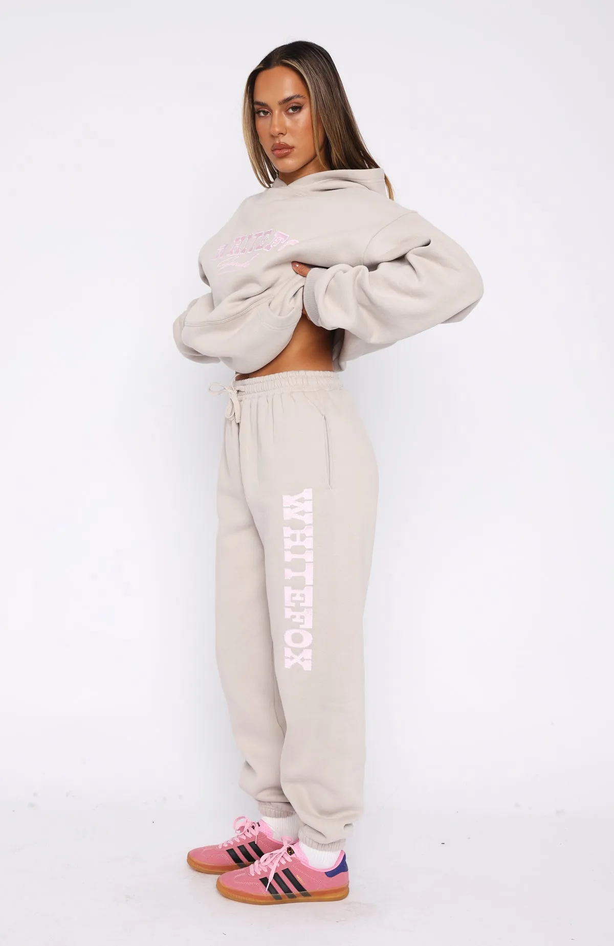 Capsule 9 Catch A Vibe Sweatpants Moon sold by White Fox Boutique product image thumbnail 3