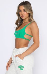 Offstage Ribbed Crop Amazon sold by White Fox Boutique