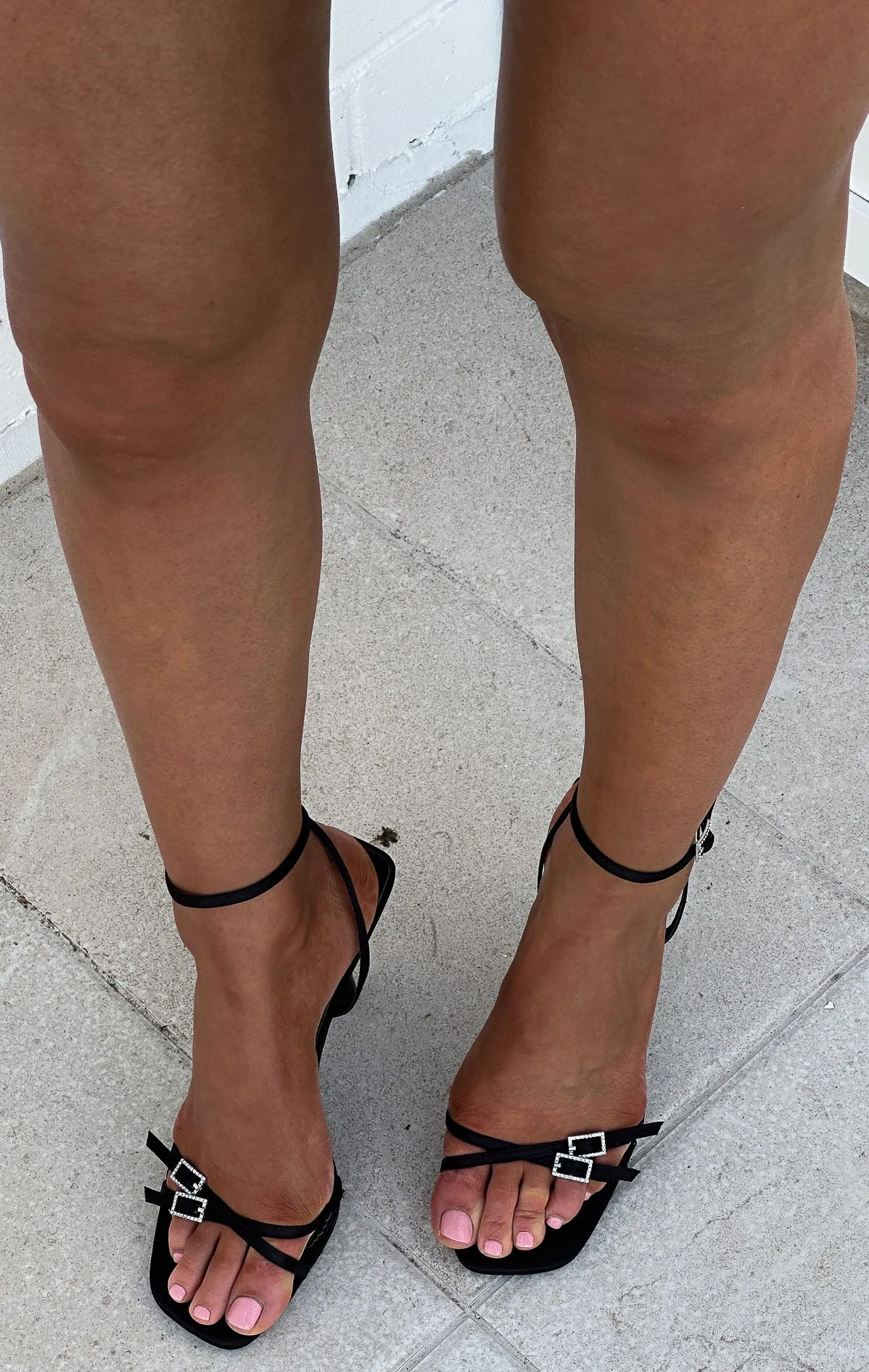 Addicted To You Heels Black sold by White Fox Boutique product image thumbnail 5