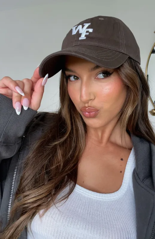 Make It Known Cap Chocolate sold by White Fox Boutique