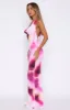 Vacation Time Maxi Dress Fuchsia Flair sold by White Fox Boutique