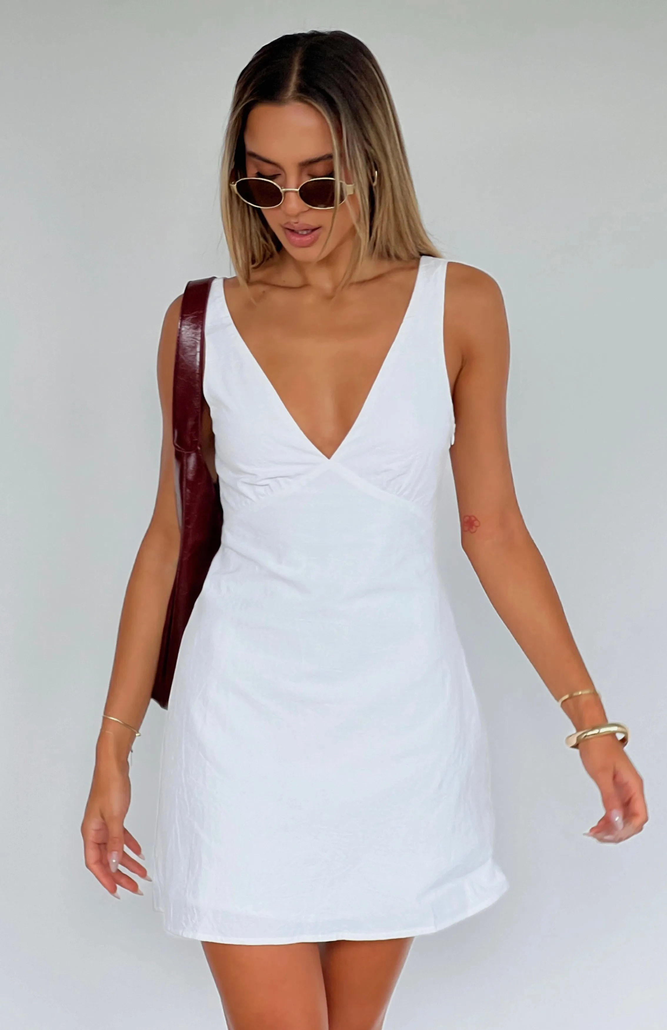 elese mini dress No One Else Mini Dress - Blush Pink