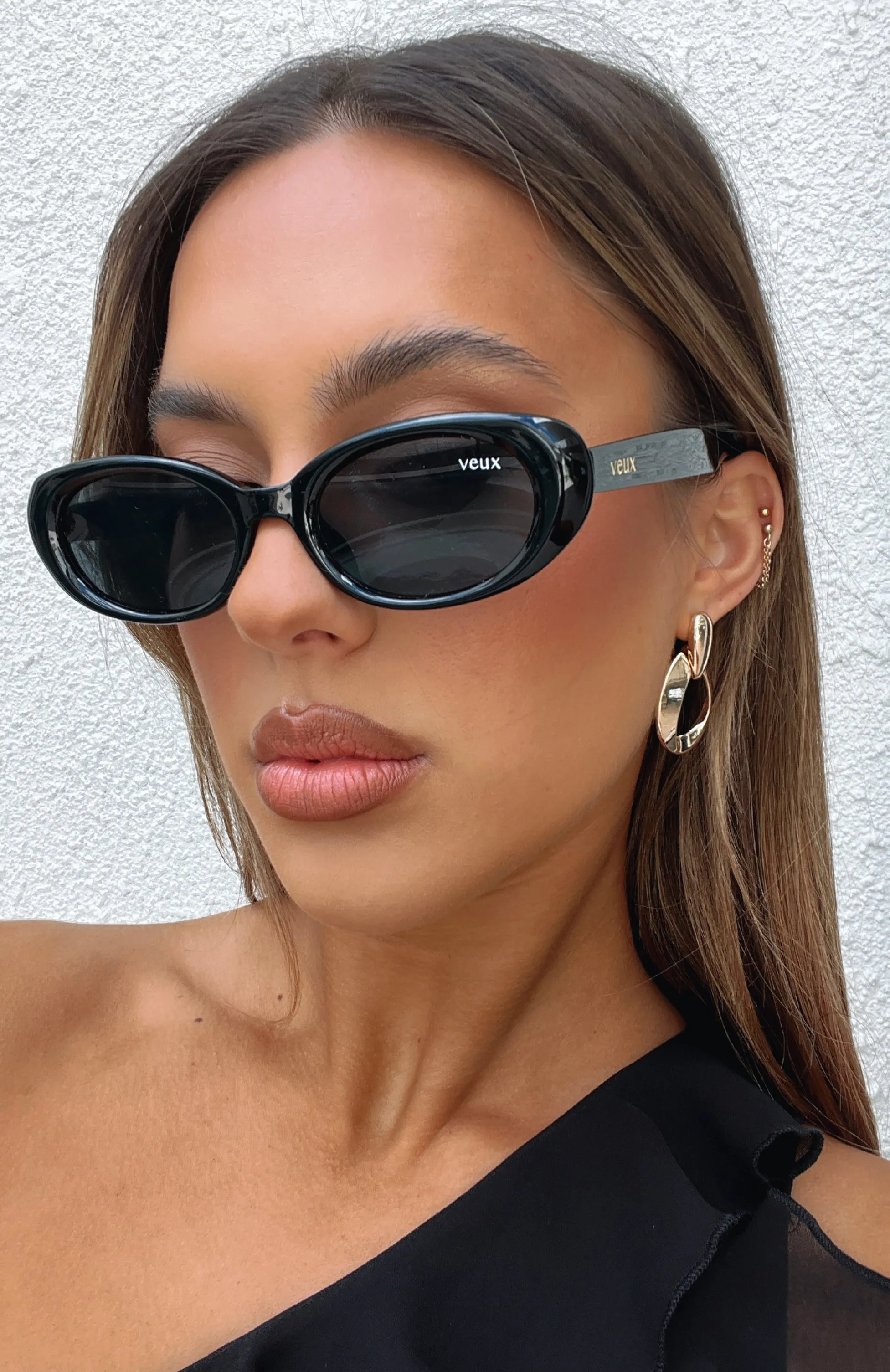 Amalie Sunglasses Black sold by White Fox Boutique product image thumbnail 5