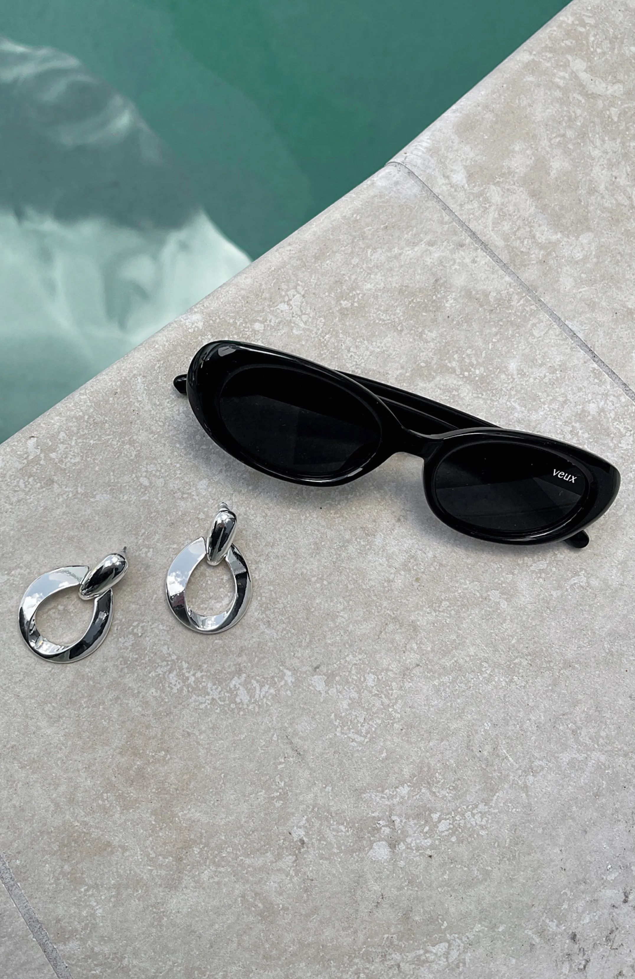 Amalie Sunglasses Black sold by White Fox Boutique product image thumbnail 4