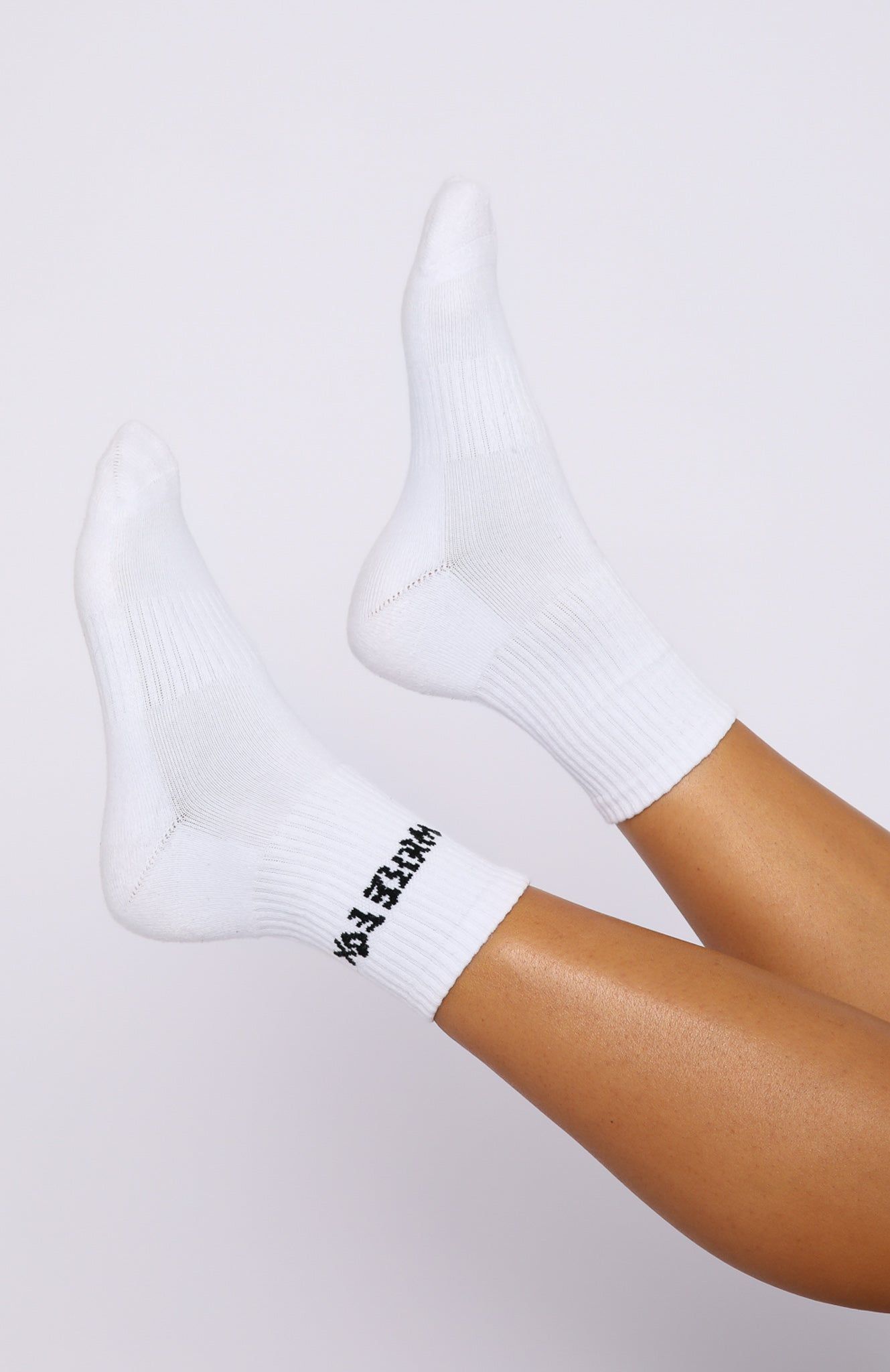 Project 5 Socks White sold by White Fox Boutique product image thumbnail 2