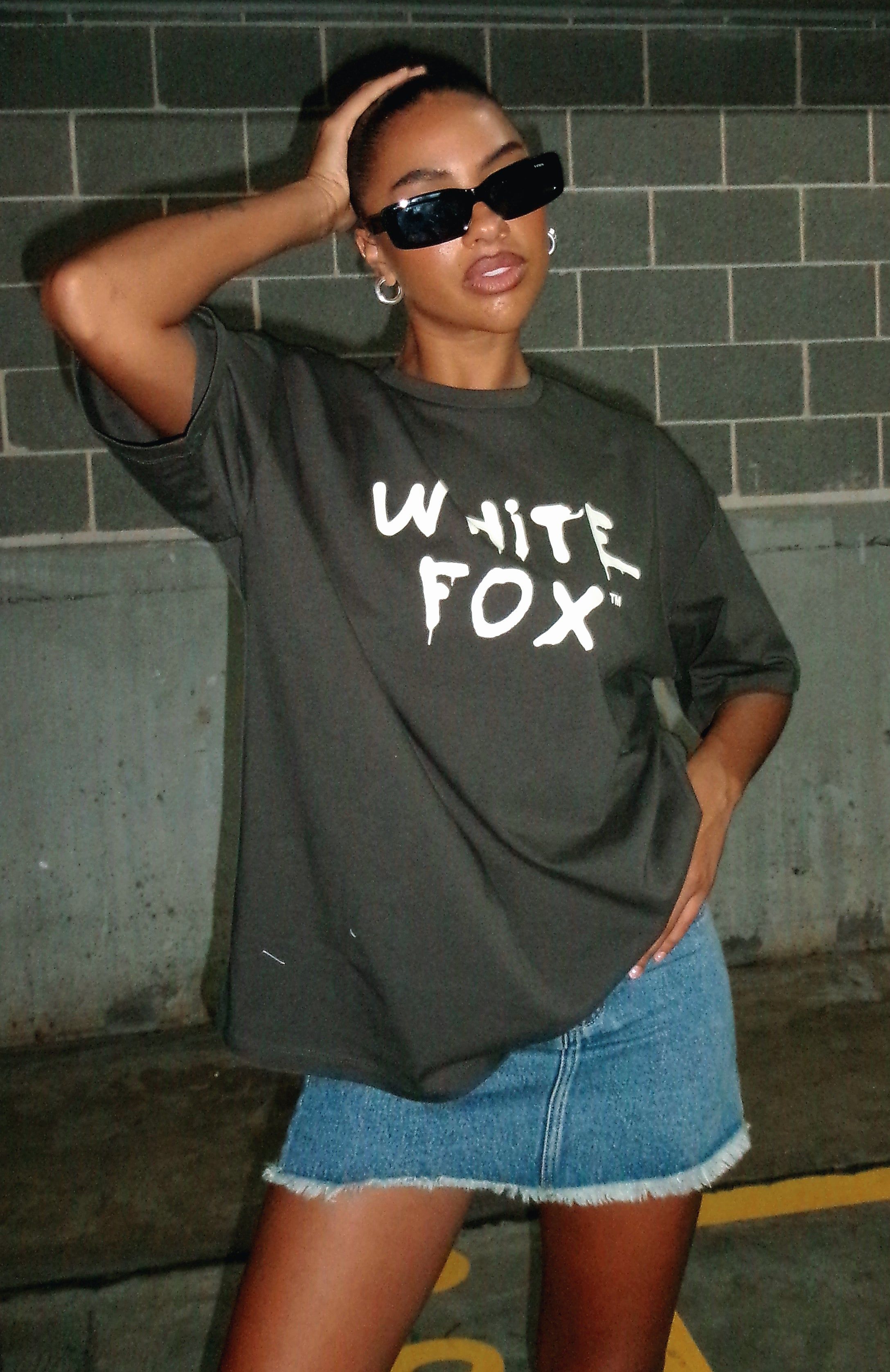 Let's Change It Up Oversized Tee Dark Charcoal sold by White Fox Boutique product image thumbnail 5