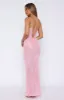 Off My Mind Maxi Dress Candy Pink sold by White Fox Boutique