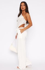 Won't Hate You Pants White sold by White Fox Boutique