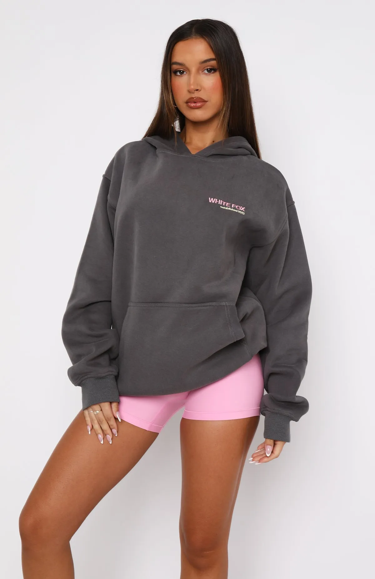 Heart's Not In It Oversized Hoodie Volcanic | Parallel