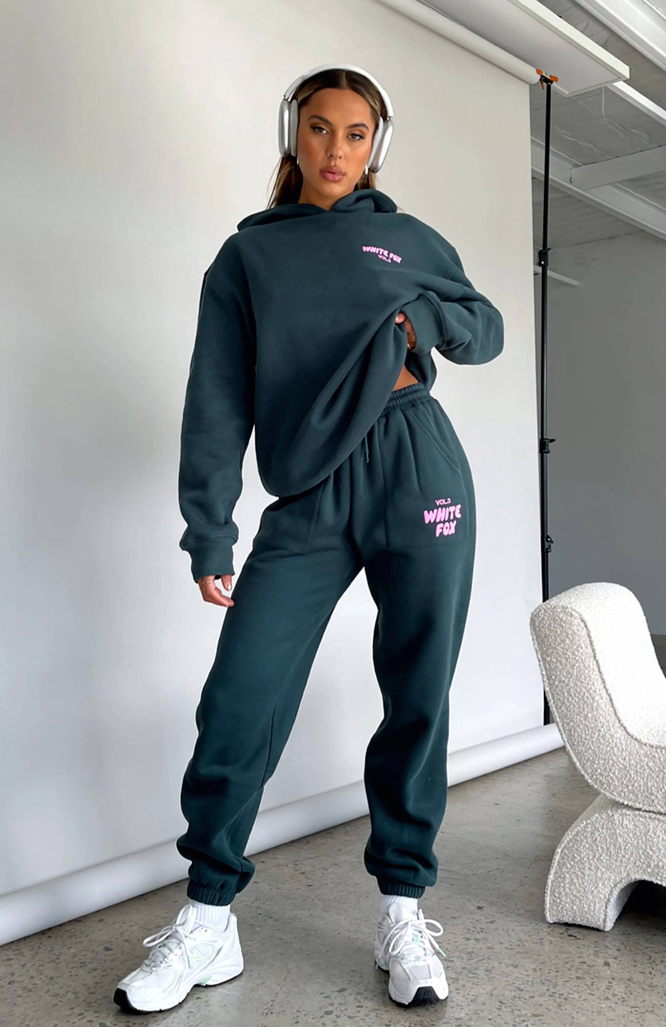 Offstage Sweatpants Pine sold by White Fox Boutique product image thumbnail 5