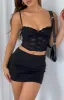 Big Time Love Bustier Black sold by White Fox Boutique