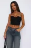 Big Time Love Bustier Black sold by White Fox Boutique