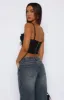 Big Time Love Bustier Black sold by White Fox Boutique