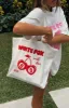 With Love In The Moment Tote Bag White sold by White Fox Boutique