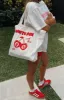 With Love In The Moment Tote Bag White sold by White Fox Boutique