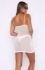 Up To You Mini Dress White sold by White Fox Boutique