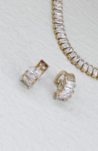 Mila Earrings Gold sold by White Fox Boutique
