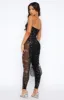 Out Of This World Jumpsuit Black sold by White Fox Boutique