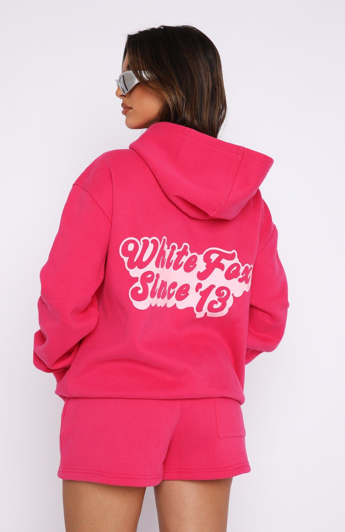 foxey♡ Since '13 Oversized Hoodie Hot Pink | Parallel