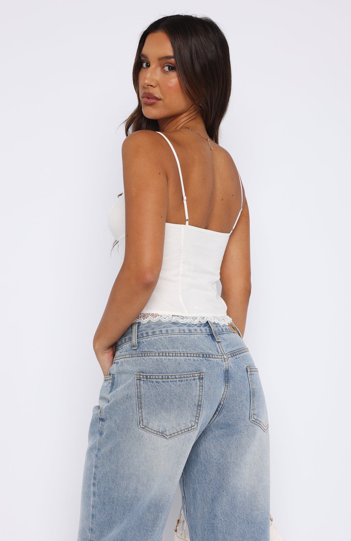 Get To Know Top White sold by White Fox Boutique product image thumbnail 5