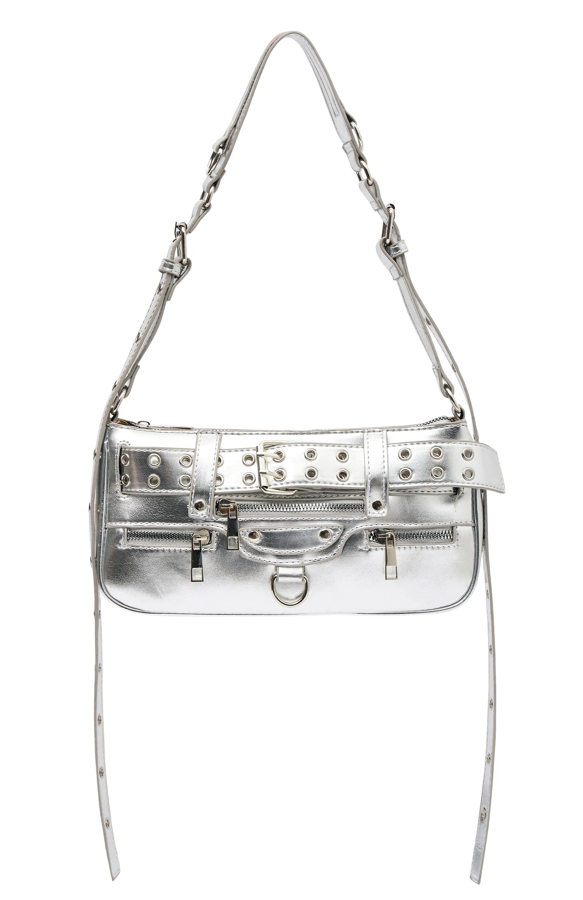 Darcy Crossbody Bag Silver sold by White Fox Boutique product image thumbnail 2