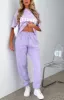 Leisure Series Sweatpants Lavender sold by White Fox Boutique