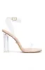 India Heels Nude Patent sold by White Fox Boutique