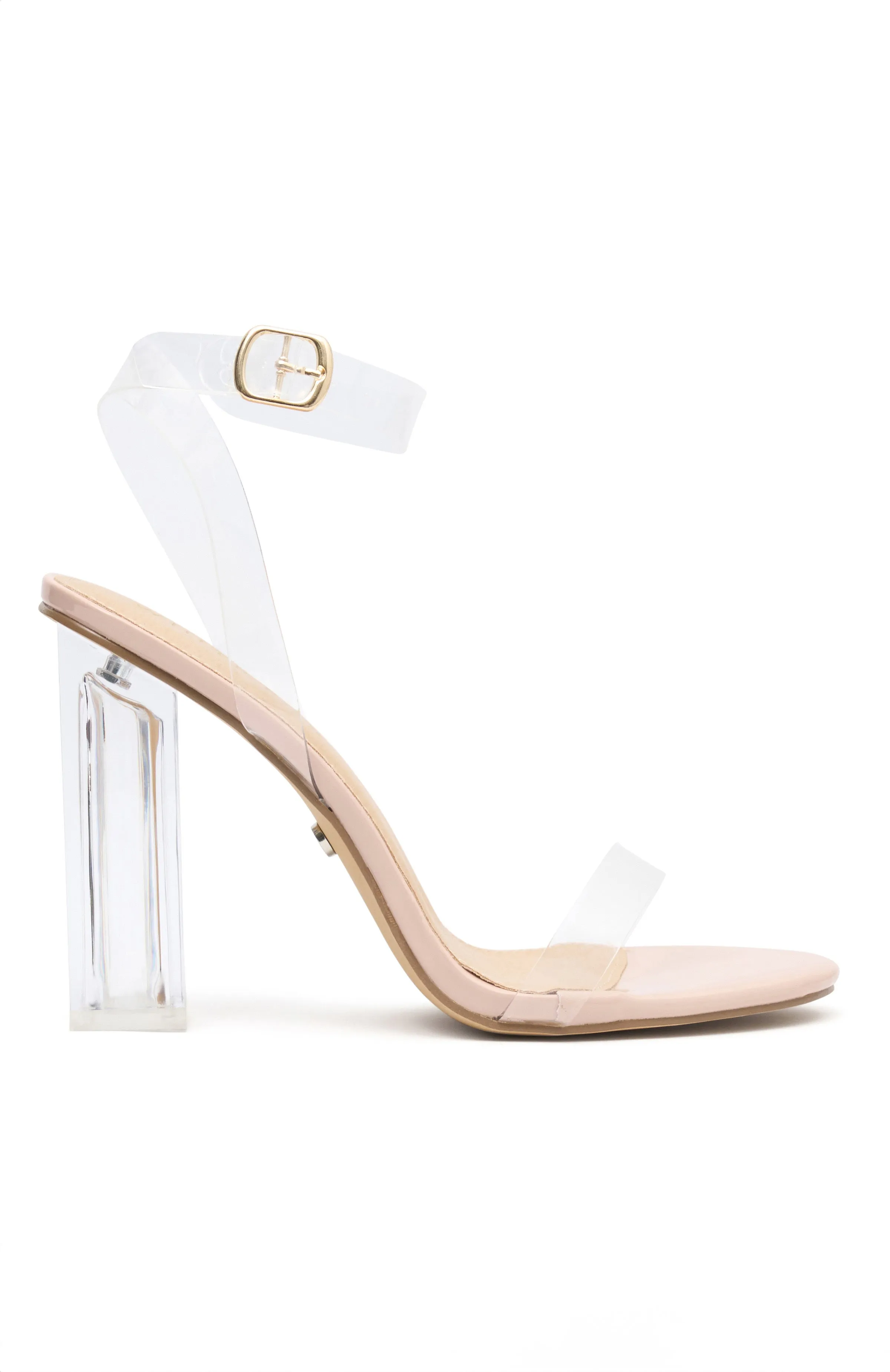 India Heels Nude Patent sold by White Fox Boutique product image thumbnail 3