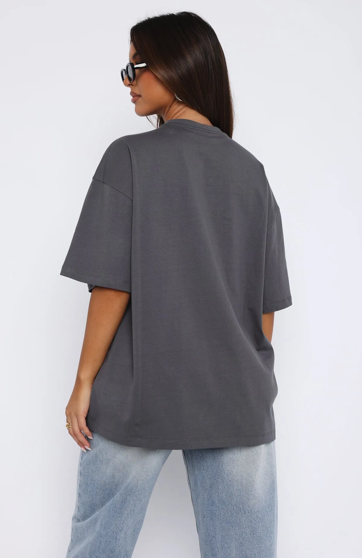 Catch You Out Oversized Tee Volcanic sold by White Fox Boutique product image thumbnail 4