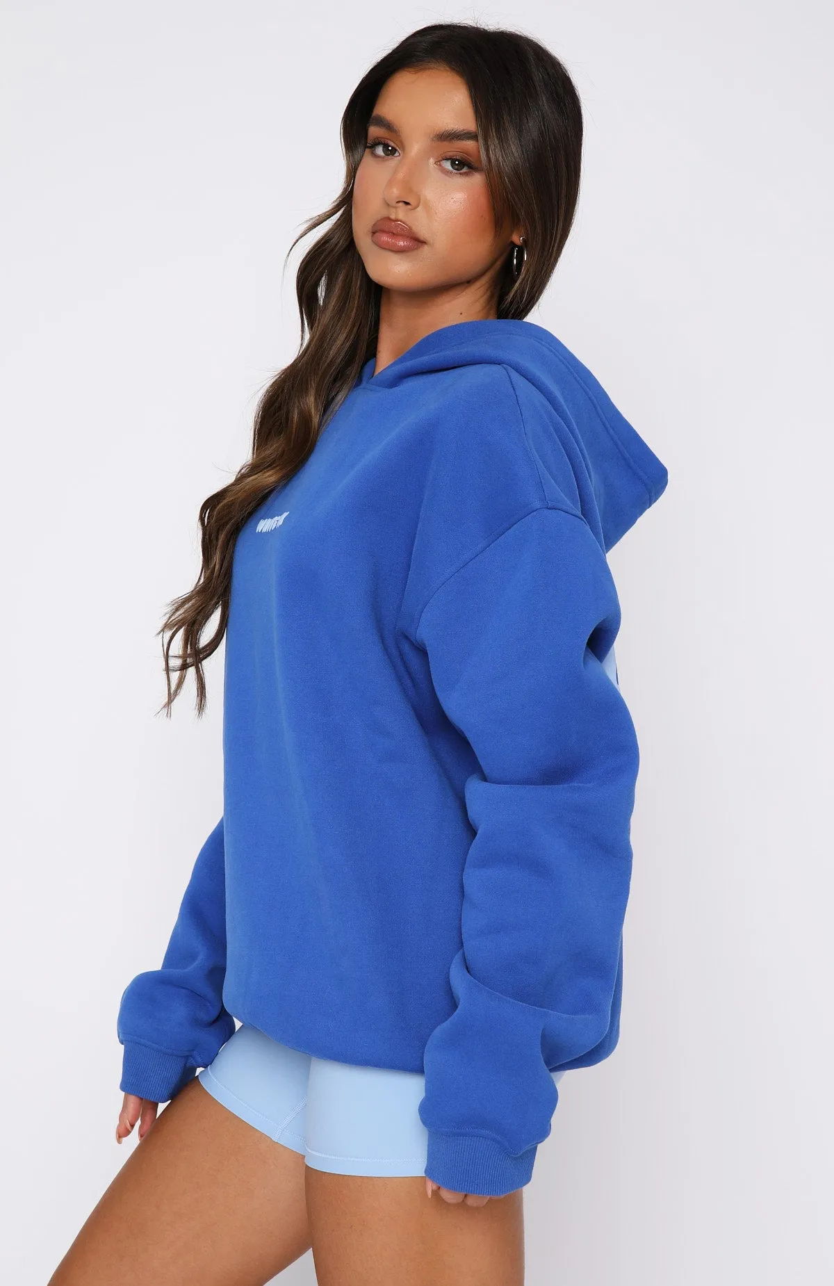 Leisure Series Oversized Hoodie Cobalt sold by White Fox Boutique product image thumbnail 3