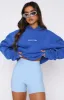 Leisure Series Oversized Hoodie Cobalt sold by White Fox Boutique