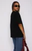 Give It Away Oversized Tee Black sold by White Fox Boutique