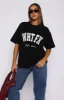 Give It Away Oversized Tee Black sold by White Fox Boutique