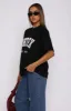Give It Away Oversized Tee Black sold by White Fox Boutique