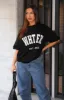 Give It Away Oversized Tee Black sold by White Fox Boutique