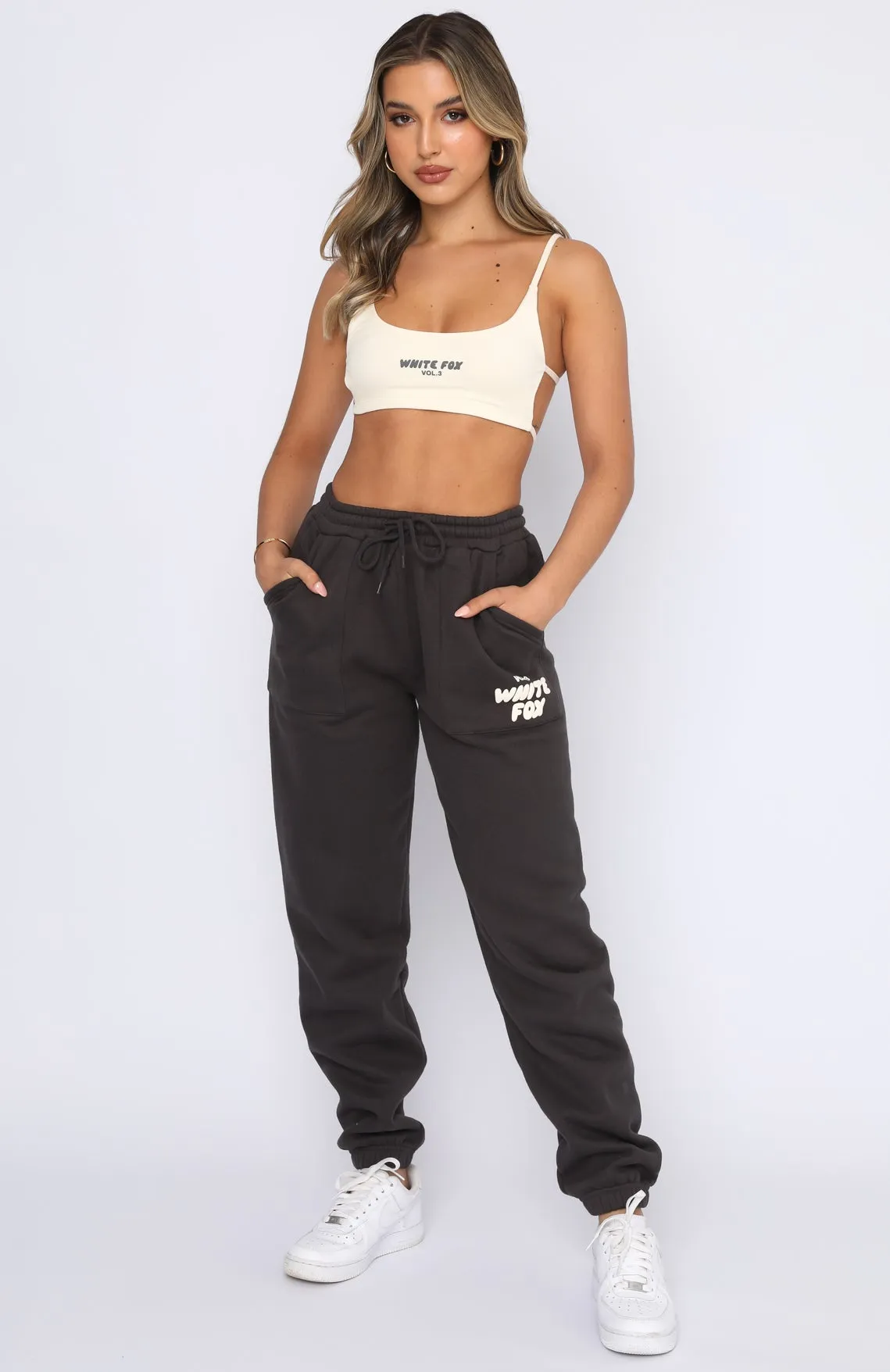Offstage Sweatpants Shadow sold by White Fox Boutique product image thumbnail 5