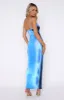 Feeling The Heat Maxi Dress Milky Way sold by White Fox Boutique
