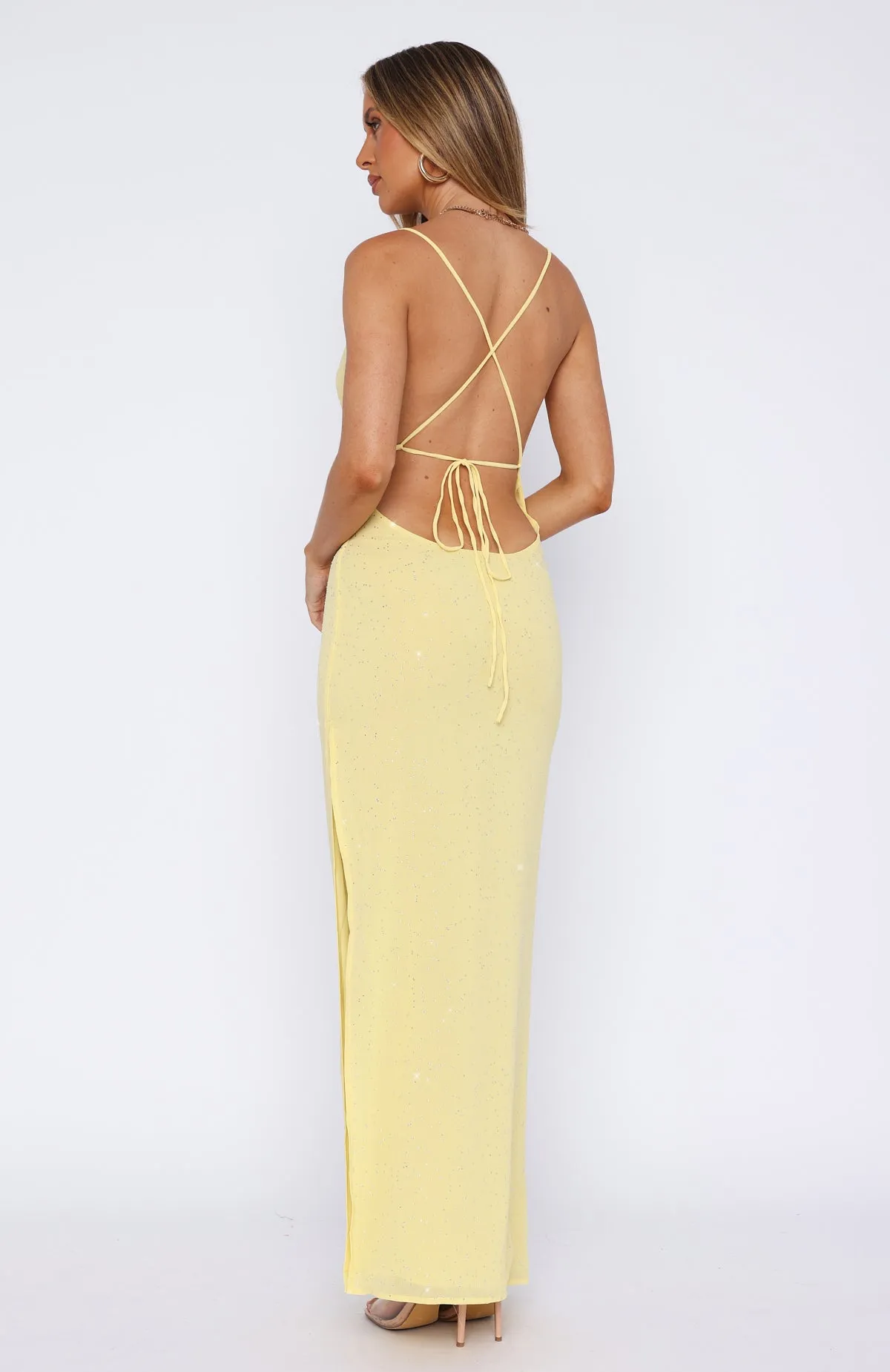 Allure Me Maxi Dress Buttercup | Parallel