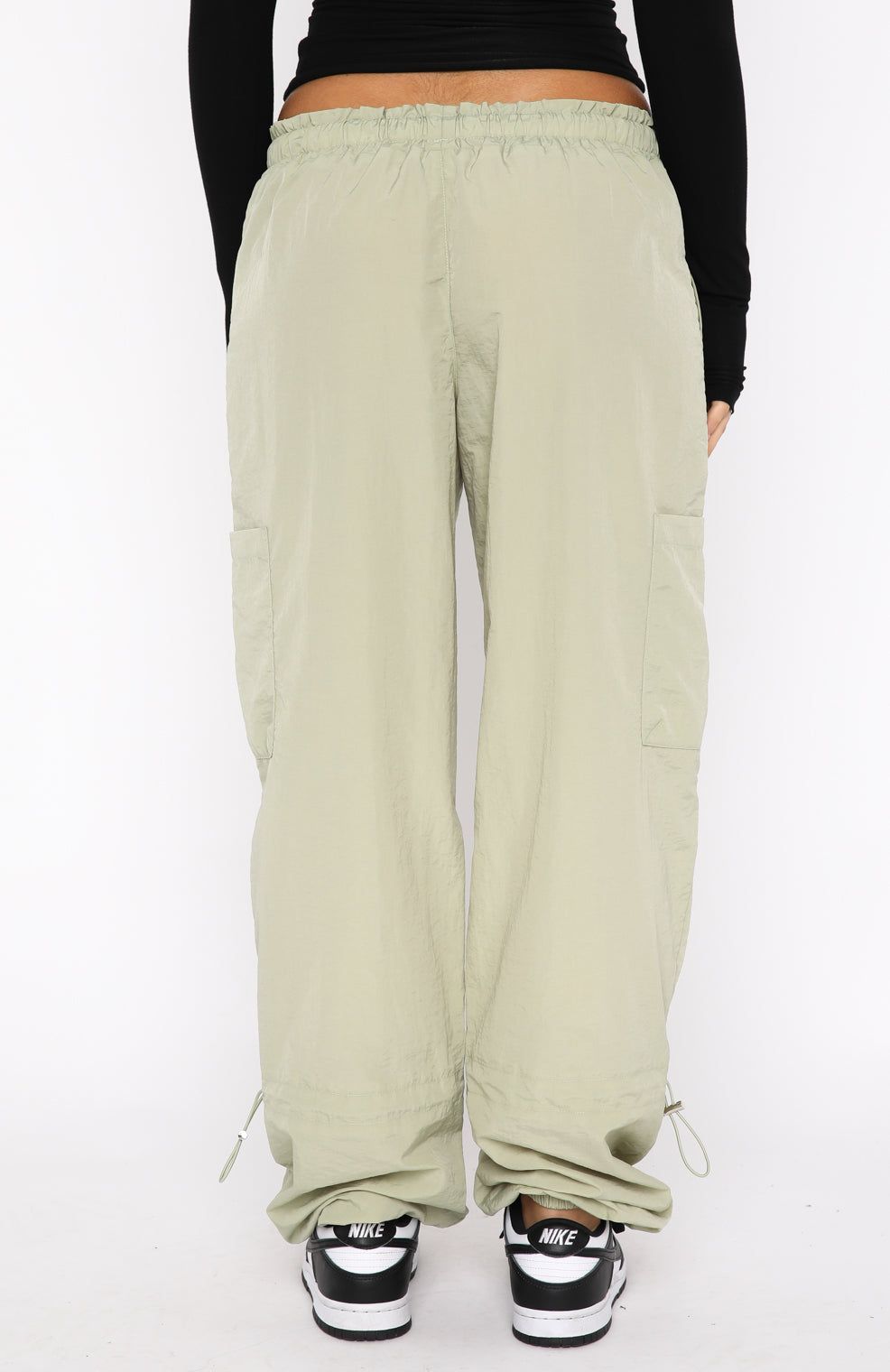 Never Blend In Pants Khaki sold by White Fox Boutique product image thumbnail 4