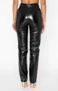 No Good Reason PU Pants Black sold by White Fox Boutique