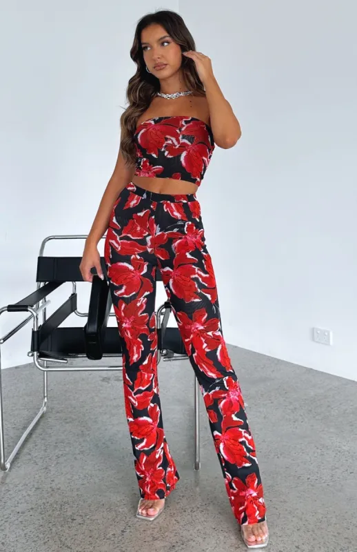 Summer In The City Pants Black Wildflower made by White Fox Boutique