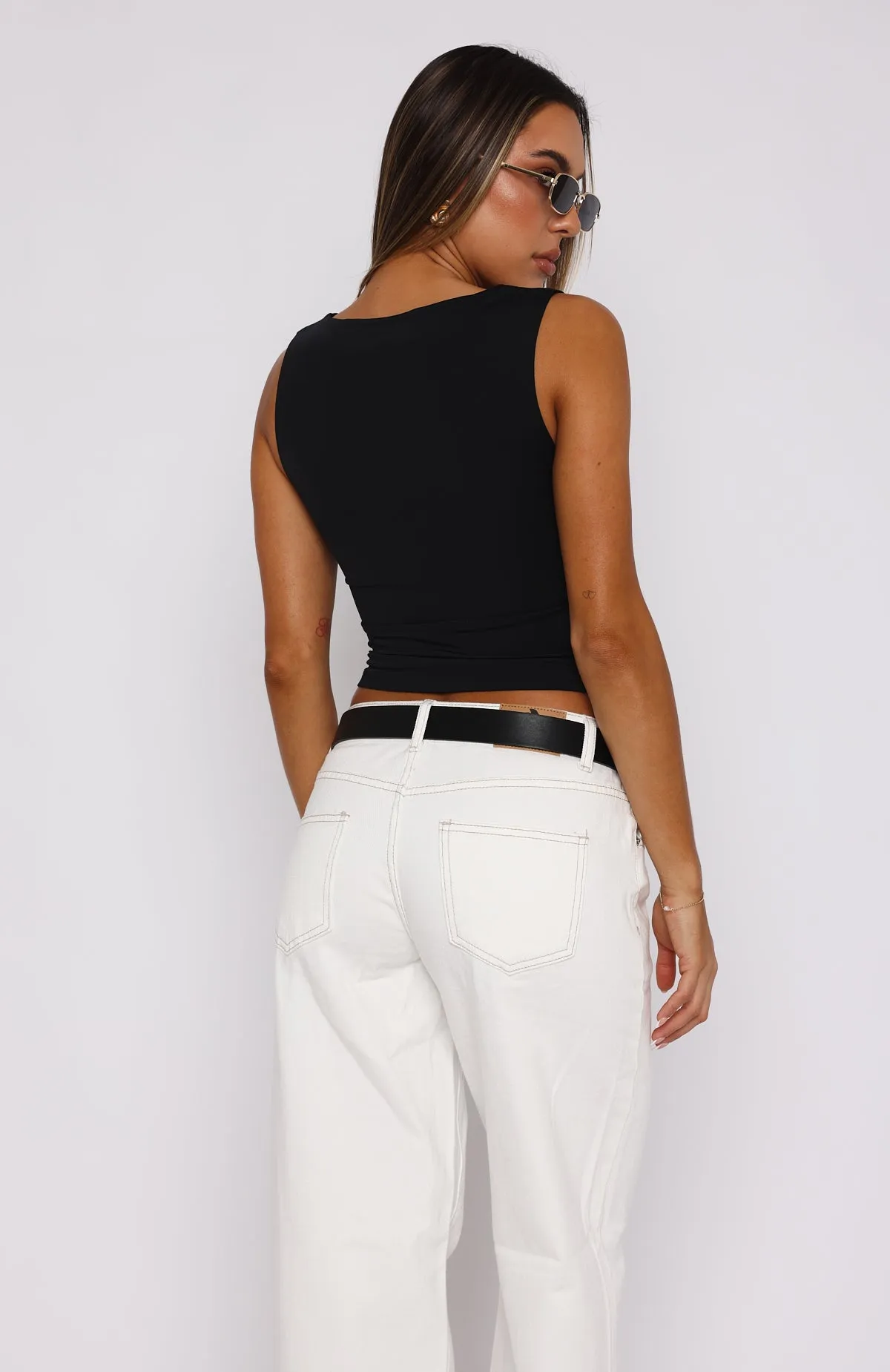 Fell In Love Top Black sold by White Fox Boutique product image thumbnail 4