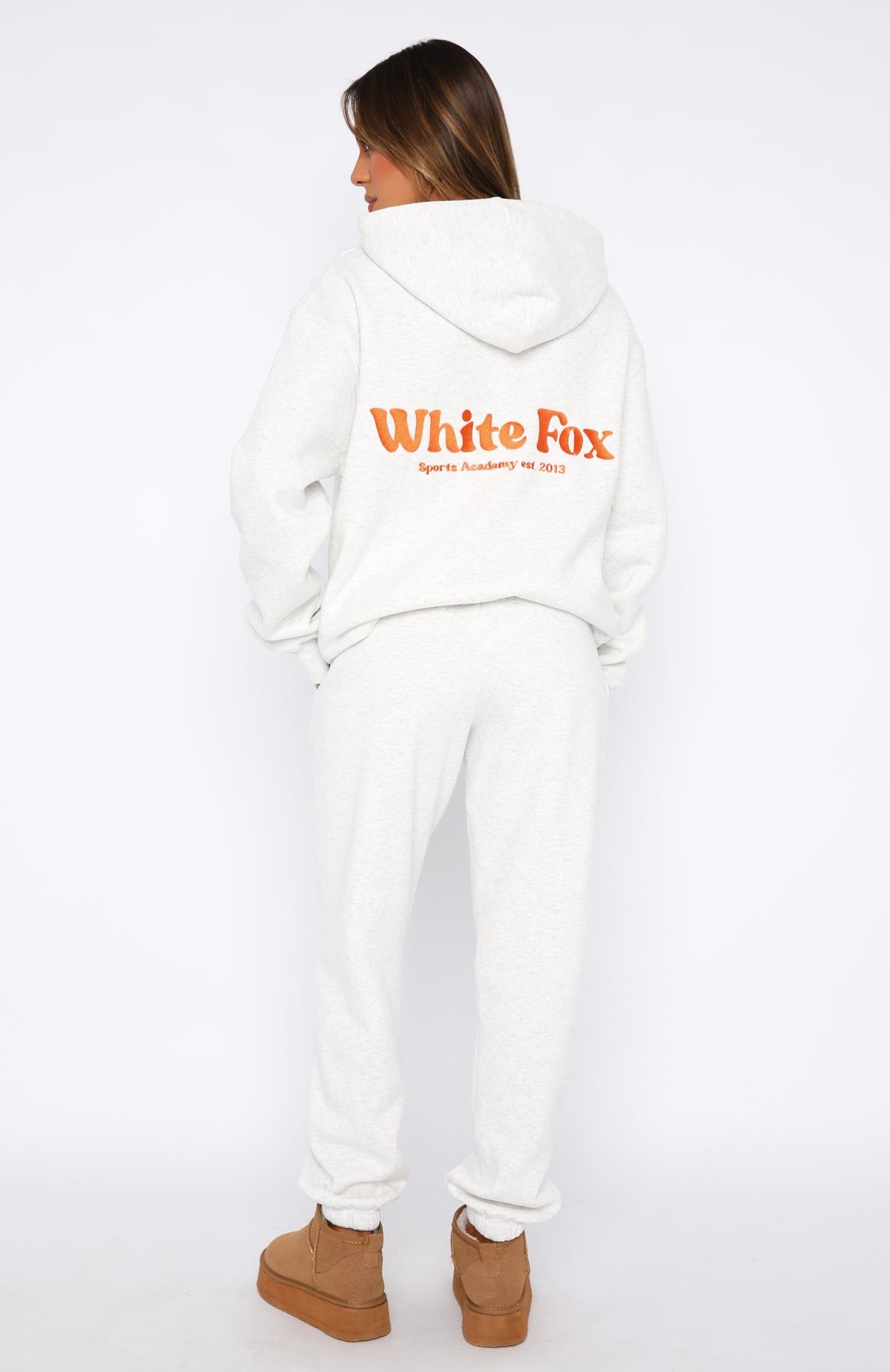 Sports Academy Sweatpants Grey Marle sold by White Fox Boutique product image thumbnail 4