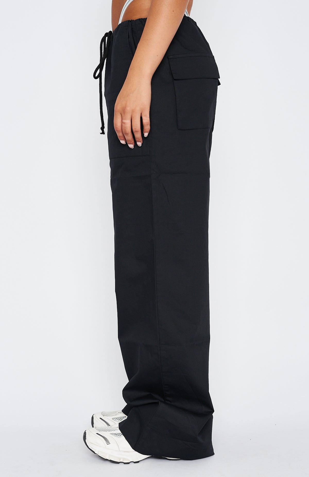 Everything I Want Pants Black sold by White Fox Boutique product image thumbnail 4