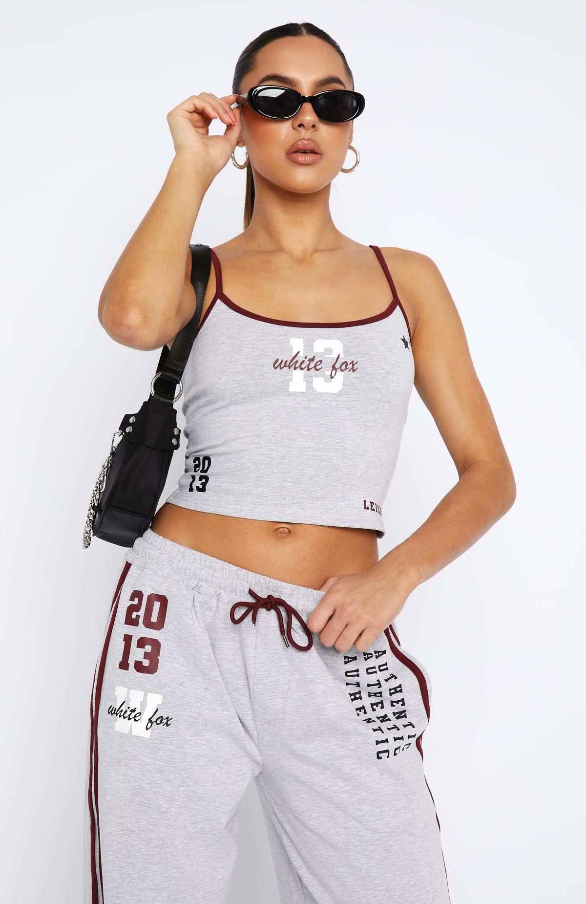 All Star Season Singlet Grey Marle sold by White Fox Boutique product image thumbnail 2