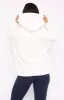 Season 7 Zip Front Hoodie Snow sold by White Fox Boutique