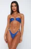 Beach Haven Bikini Top Electric Blue sold by White Fox Boutique