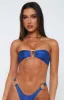 Beach Haven Bikini Top Electric Blue sold by White Fox Boutique