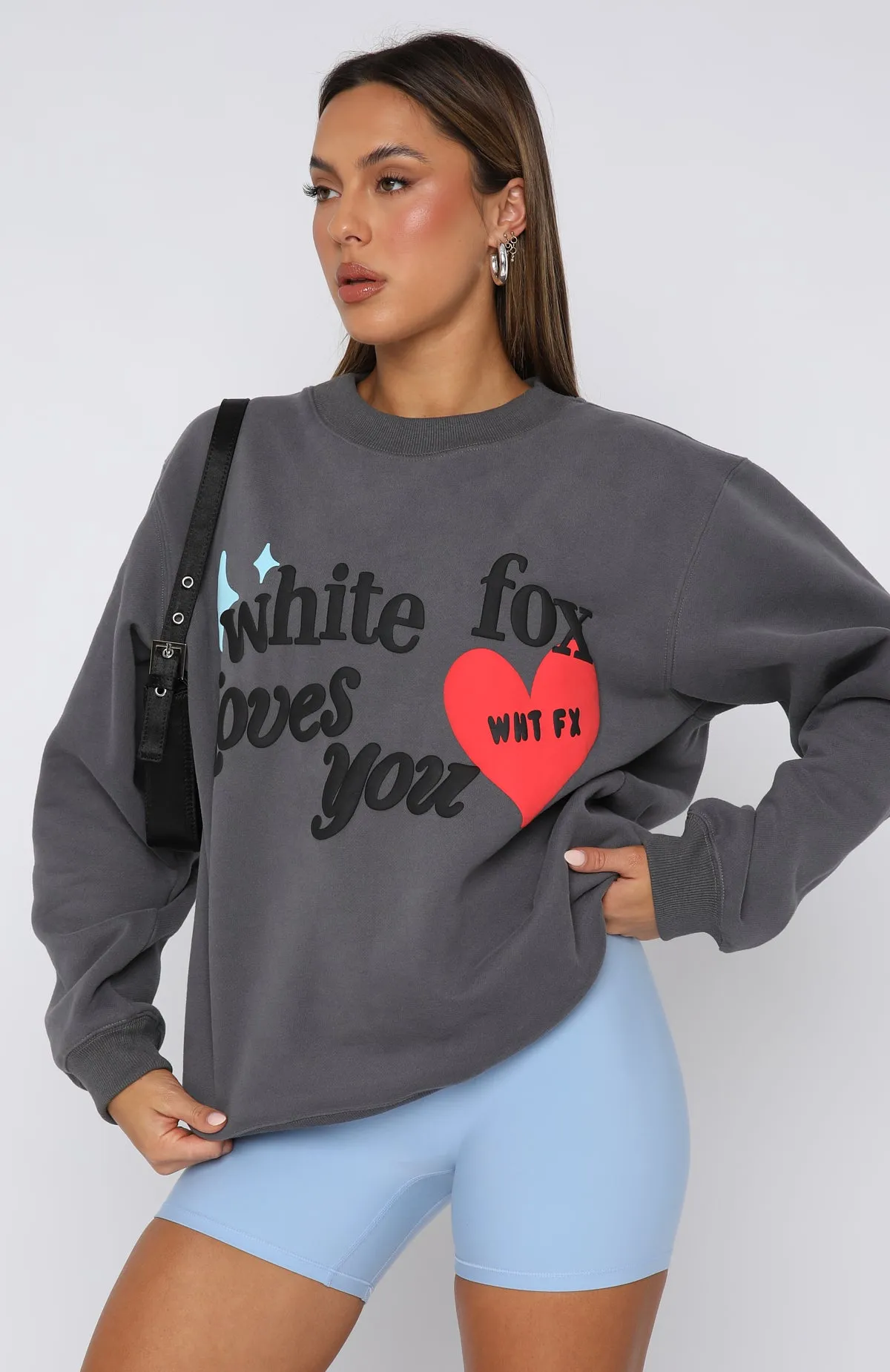 It's True Oversized Sweater Volcanic sold by White Fox Boutique product image thumbnail 2